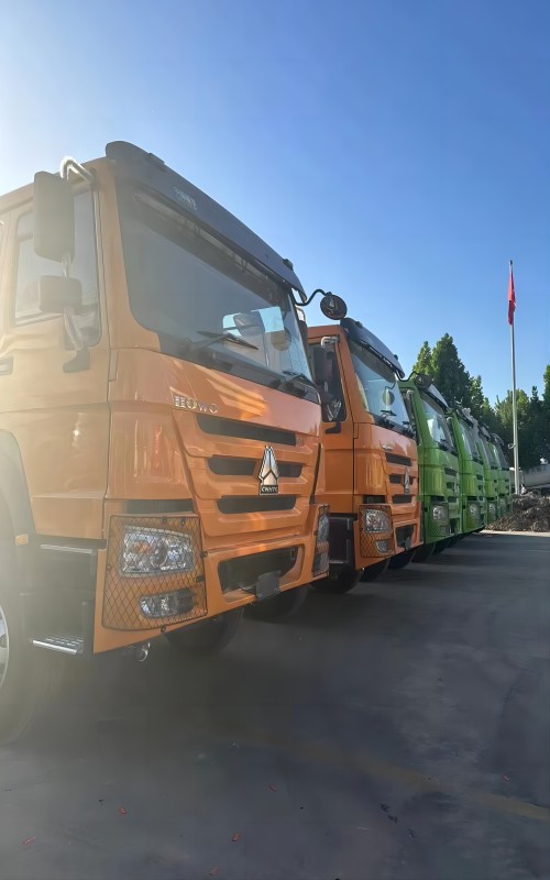 Sinotruk Country II eta Herrialdea III. Berria 6 * 4 / * 8 4 zabortegia